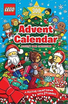 portada Lego Advent Calendar: A Festive Countdown With 24 Lego Activity Books (en Inglés)