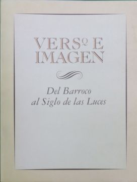 portada Verso e Imagen del Barroco al Siglo de las Luces