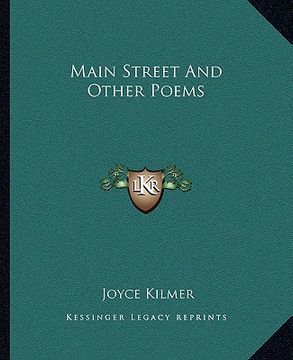 portada main street and other poems (en Inglés)