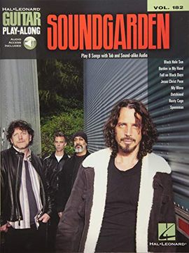 portada Soundgarden: Guitar Play-Along Volume 182 (en Inglés)