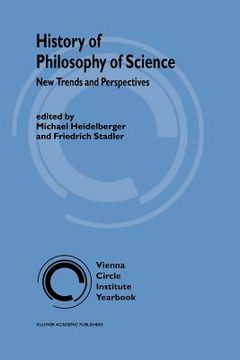 portada history of philosophy of science: new trends and perspectives (en Inglés)