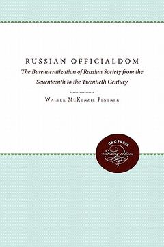 portada russian officialdom (en Inglés)