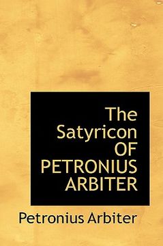portada the satyricon of petronius arbiter