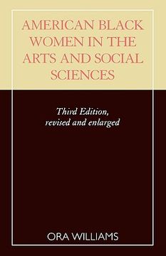 portada american black women in the arts and social sciences: a bibliographic survey (in English)