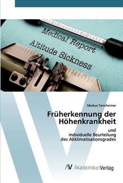 portada Früherkennung der Höhenkrankheit (in German)