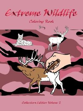portada extreme wildlife: coloring book (en Inglés)