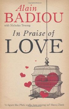 portada in praise of love. alain badiou with nicolas truong (en Inglés)