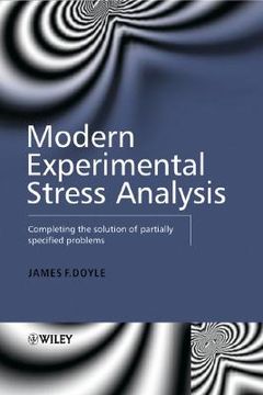 portada modern experimental stress analysis: completing the solution of partially specified problems (en Inglés)