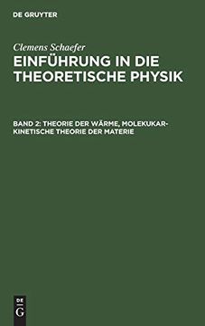 portada Theorie der Wärme, Molekukar-Kinetische Theorie der Materie (en Alemán)