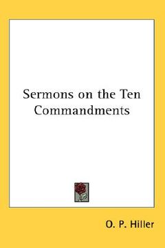portada sermons on the ten commandments (en Inglés)