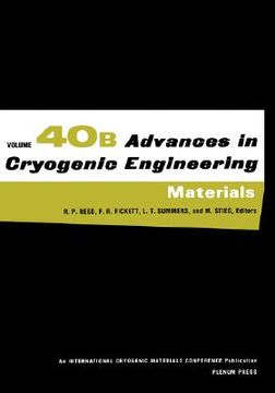 portada Advances in Cryogenic Engineering Materials (en Inglés)