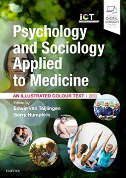 portada Psychology and Sociology Applied to Medicine: An Illustrated Colour Text, 4e (en Inglés)