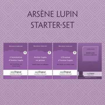 portada Arsène Lupin, Gentleman-Cambrioleur (Mit 4 mp3 Audio-Cds) - Starter-Set