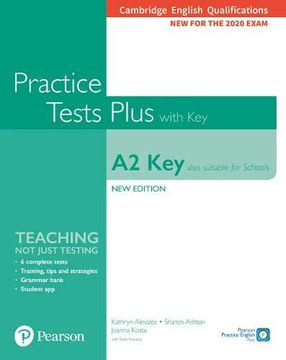 portada Cambridge English Qualifications: A2 key (Also Suitable for Schools) new Edition Practice Tests Plus Student's Book With key 