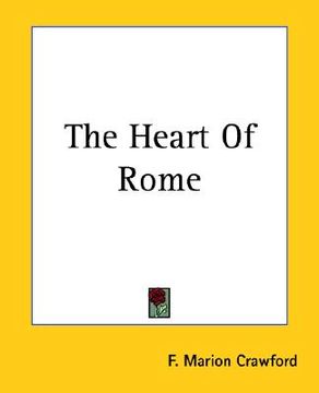 portada the heart of rome (en Inglés)