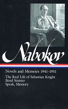 portada Vladimir Nabokov: Novels and Memoirs 1941-1951: The Real Life of Sebastian (Library of America) 