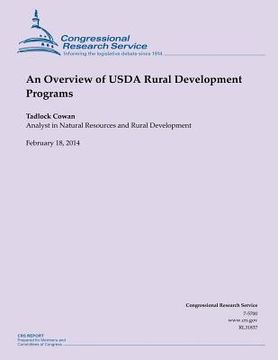 portada An Overview of USDA Rural Development Programs (en Inglés)