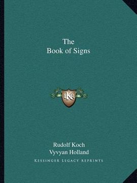 portada the book of signs (in English)