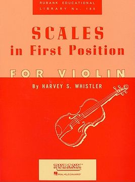 portada Scales in First Position for Violin (en Inglés)