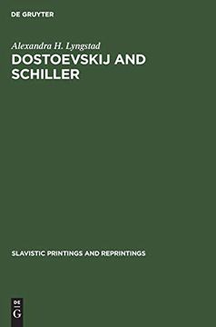 portada Dostoevskij and Schiller (en Inglés)