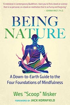 portada Being Nature: A Down-To-Earth Guide to the Four Foundations of Mindfulness (en Inglés)
