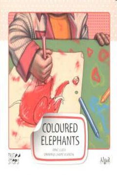 portada Coloured Elephants (First Steps)