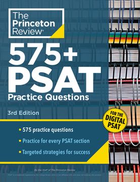 portada 575+ Practice Questions for the Digital Psat/Nmsqt, 3rd Edition: Extra Prep for an Excellent Score (Book + Online) (en Inglés)