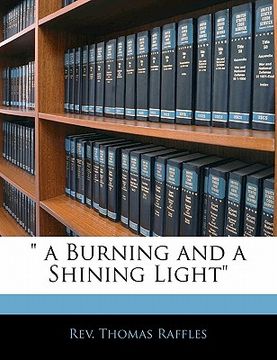 portada " a burning and a shining light" (en Inglés)