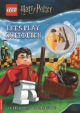 portada Lego (R) Harry Potter (Tm): Let's Play Quidditch Activity Book (with Cedric Diggory Minifigure)