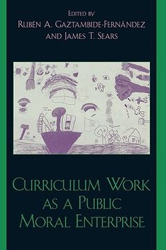 portada curriculum work as a public moral enterprise (in English)