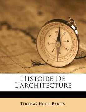 portada Histoire De L'architecture (en Francés)