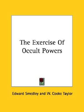 portada the exercise of occult powers (en Inglés)