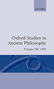 portada Oxford Studies in Ancient Philosophy (en Inglés)