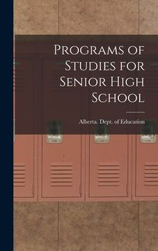 portada Programs of Studies for Senior High School