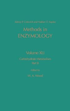 portada Methods in Enzymology, Volume 41: Carbohydrate Metabolism, Part b (en Inglés)