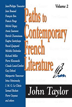 portada Paths to Contemporary French Literature: Volume 2 (en Inglés)