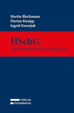 portada Hschg - Hinweisgeberinnenschutzgesetz (en Alemán)