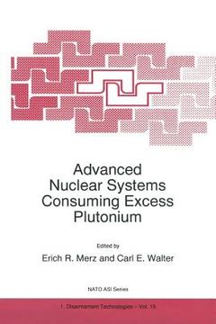 portada Advanced Nuclear Systems Consuming Excess Plutonium (en Inglés)