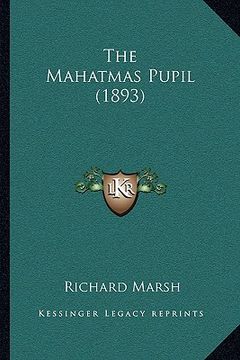 portada the mahatmas pupil (1893)