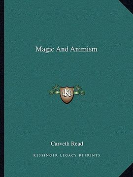 portada magic and animism (en Inglés)