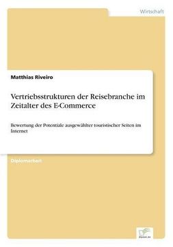 portada Vertriebsstrukturen der Reisebranche im Zeitalter des E-Commerce (German Edition)