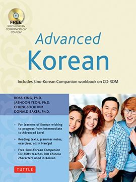 portada Advanced Korean: Includes Sino-Korean Companion Workbook on Cd-Rom 