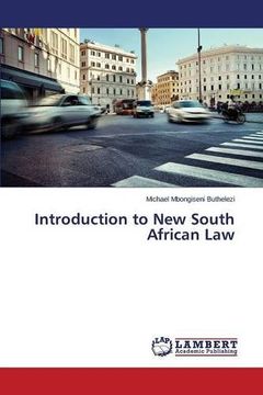 portada Introduction to New South African Law