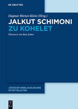 portada Jalkut Schimoni Zu Kohelet (in German)