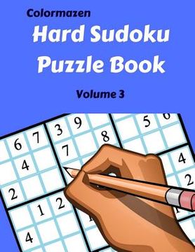 portada Hard Sudoku Puzzle Book Volume 3: 200 Puzzles (en Inglés)