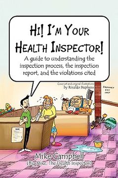 portada hi! i'm your health inspector! (en Inglés)
