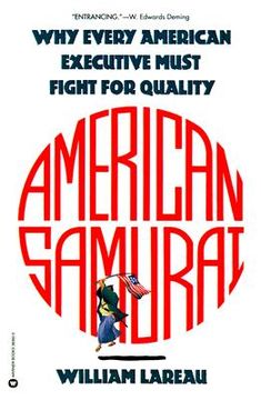 portada american samurai: a warrior for the coming dark ages of american business (en Inglés)