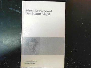portada Der Begriff Angst (in German)