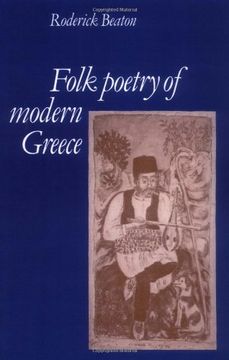 portada Folk Poetry of Modern Greece (en Inglés)