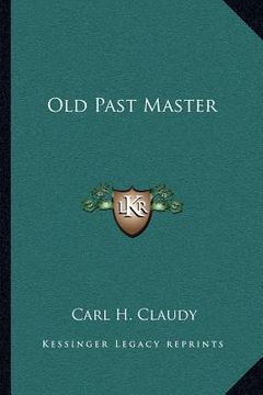 portada old past master (en Inglés)